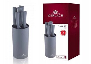 Набор ножей Gerlach Smart grey, 5 предметов цена и информация | Ножи и аксессуары для них | kaup24.ee