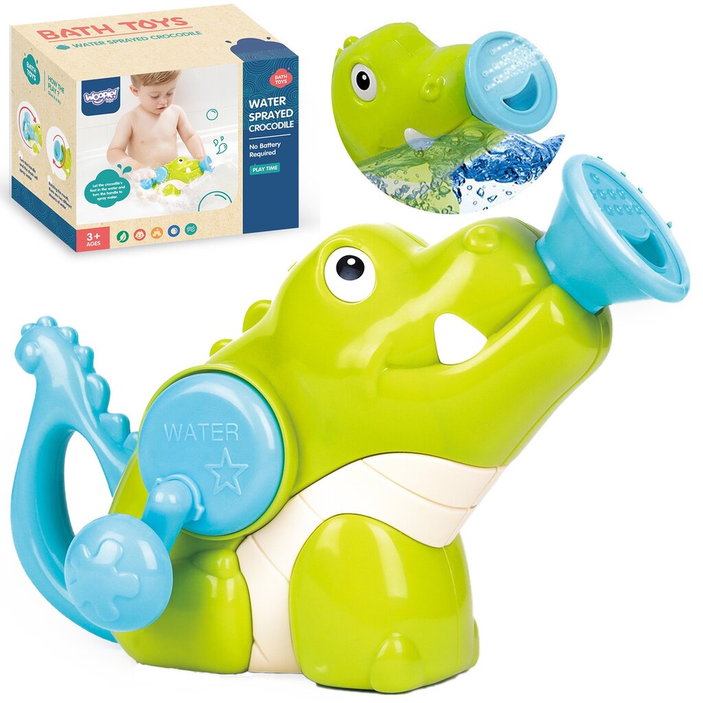 Vannimänguasi Woopie naljakas krokodill hind ja info | Imikute mänguasjad | kaup24.ee