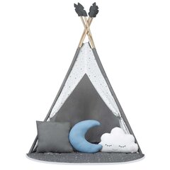 Детская палатка Nukido, серый цена и информация | Детские игровые домики | kaup24.ee