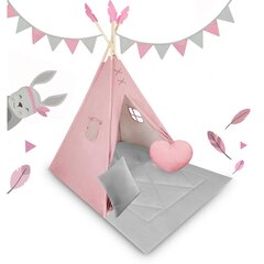 Детская палатка Nukido, розовый цена и информация | Детские игровые домики | kaup24.ee