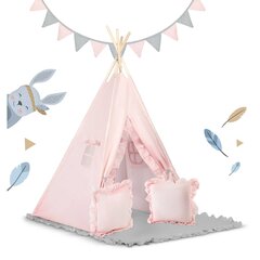 Детская палатка Nukido, светло-розовый цена и информация | Детские игровые домики | kaup24.ee