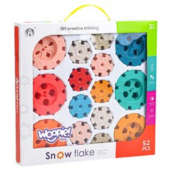 Konstruktor Woopie Snowflake, 52 tk hind ja info | Klotsid ja konstruktorid | kaup24.ee