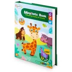 Магнитная книга-пазл Животные цена и информация | Развивающие игрушки | kaup24.ee