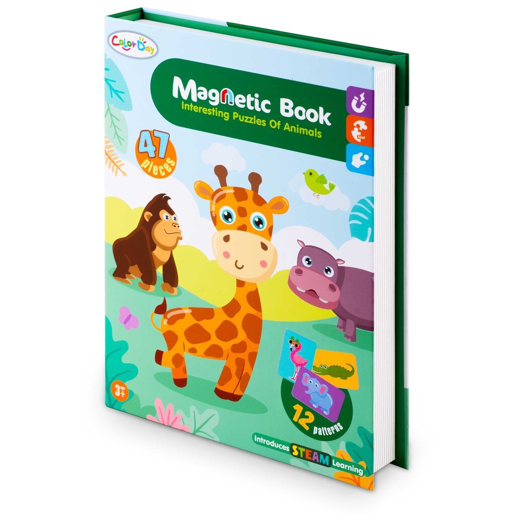 Magnetic Puzzle Book Loomad hind ja info | Arendavad mänguasjad | kaup24.ee