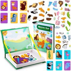 Magnetic Puzzle Book Loomad hind ja info | Arendavad mänguasjad | kaup24.ee