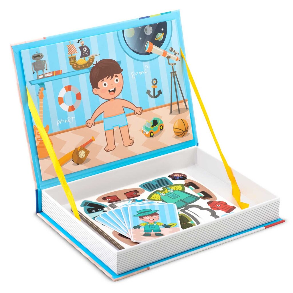 Magnetic Puzzle Book Poiste kostüümid hind ja info | Arendavad mänguasjad | kaup24.ee