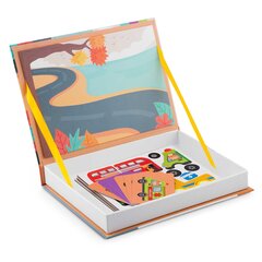 Magnetic Puzzle Book sõidukid цена и информация | Развивающие игрушки | kaup24.ee