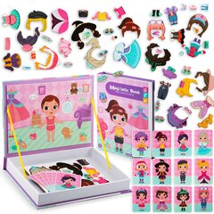 Магнитная книга-пазл для девочек цена и информация | Развивающие игрушки и игры | kaup24.ee