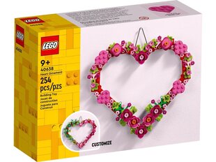 40638 LEGO® Heart Ornament, 254 д. цена и информация | Конструкторы и кубики | kaup24.ee