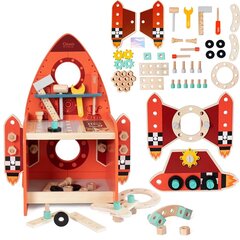 Puidust kosmoselaev Classic World, 51 det hind ja info | Poiste mänguasjad | kaup24.ee