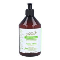 Šampoon juuste väljalangemise vastu Pure Green Energy Shampoo, 500 ml hind ja info | Šampoonid | kaup24.ee