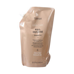 Šampoon Lakmé Teknia Hair Care Full Defense Refill 600 ml hind ja info | Šampoonid | kaup24.ee
