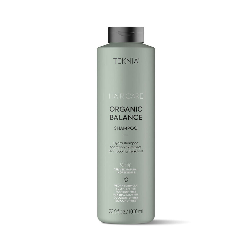 Šampoon Lakmé Teknia Organic Balance (1 L) цена и информация | Šampoonid | kaup24.ee