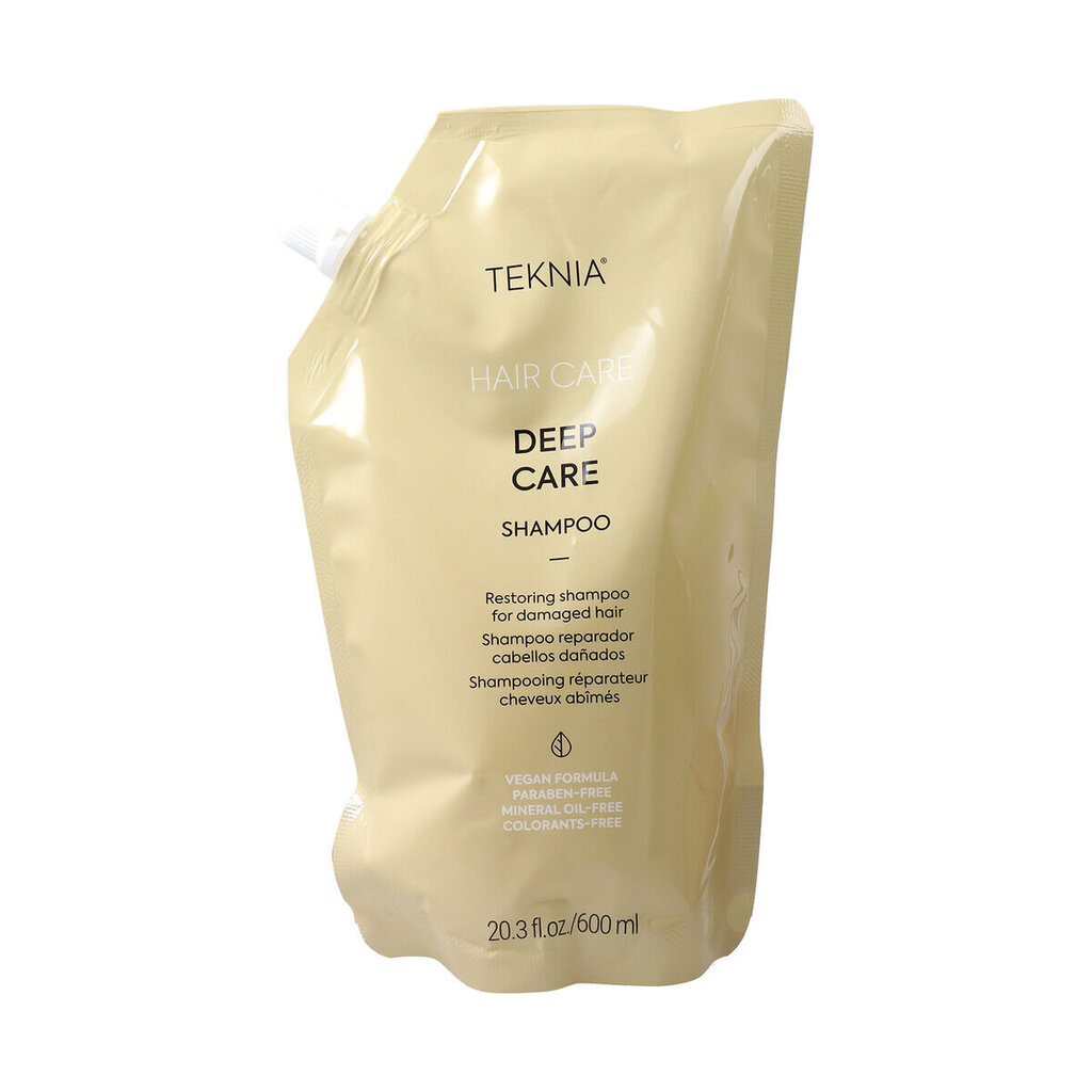 Šampoon Lakmé Teknia Hair Care Deep Care Refill 600 ml hind ja info | Šampoonid | kaup24.ee