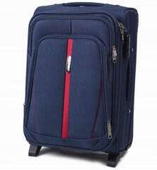 Большой чемодан Wings 1706(2) размер L синий цена и информация | Чемоданы, дорожные сумки | kaup24.ee