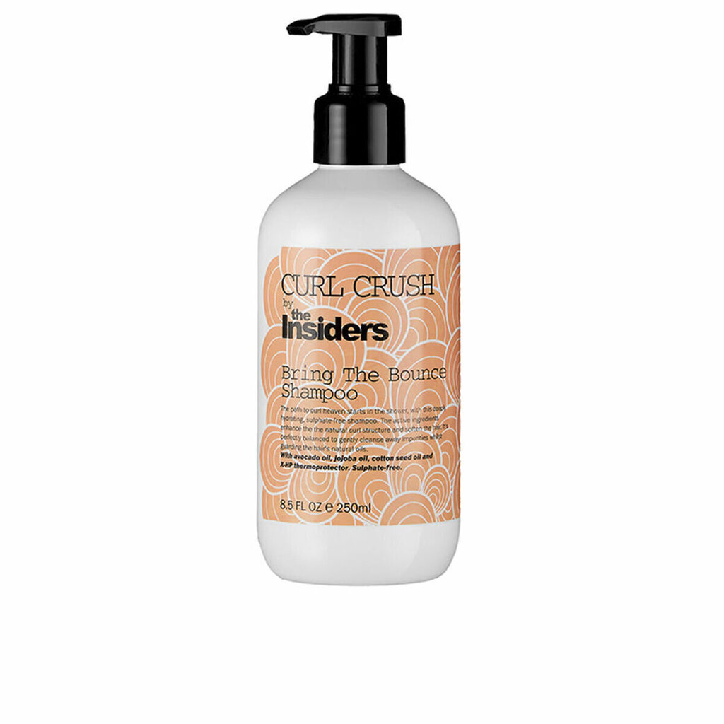 Niisutav šampoon The Insiders Curl Crush Lokkis juustele (250 ml) цена и информация | Šampoonid | kaup24.ee