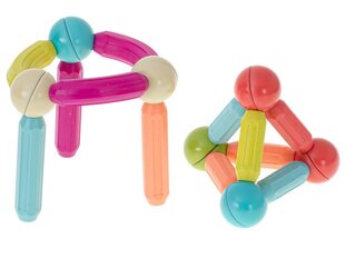 Магнитные палочки, 25 элементов цена и информация | Развивающие игрушки | kaup24.ee