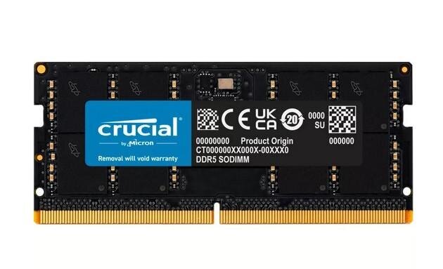 Crucial CT32G56C46S5 цена и информация | Operatiivmälu (RAM) | kaup24.ee