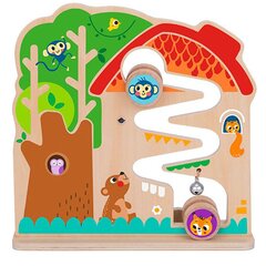 Puidust multifunktsionaalne õppetahvel Tooky Toy Montessori loomad цена и информация | Развивающие игрушки | kaup24.ee