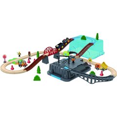 Puidust konstruktorikomplekt Tooky Toy rong, 58 tk hind ja info | Poiste mänguasjad | kaup24.ee