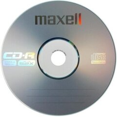 CD-R диск в бумажном конверте MAXELL, 700МБ, 52X, 80 мин. цена и информация | Виниловые пластинки, CD, DVD | kaup24.ee