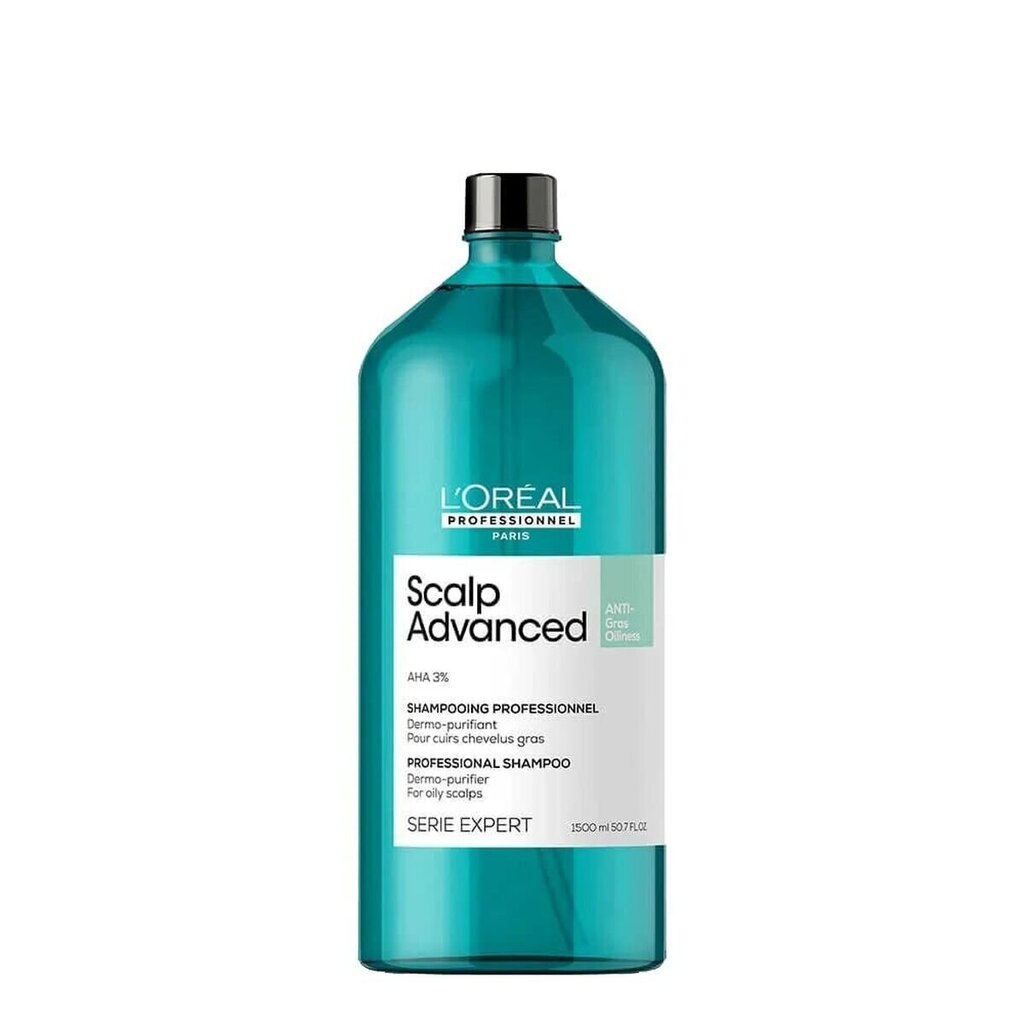 Rasuvastane šampoon L'Oreal Professionnel Paris Scalp Advanced 1,5 L hind ja info | Šampoonid | kaup24.ee