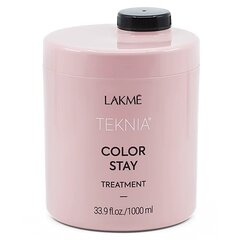 Mask värvitud juustele Lakme Teknia Color Stay Treatment, 1000 ml hind ja info | Maskid, õlid, seerumid | kaup24.ee