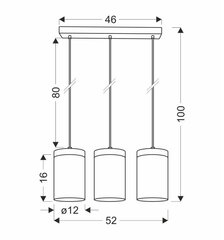 Candellux laevalgusti Wels hind ja info | Laelambid | kaup24.ee