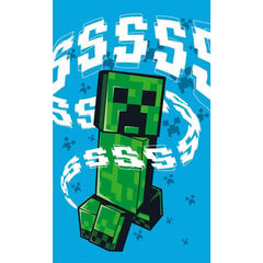 Детское полотенце Minecraft Hissing Creeper  30x50 cm цена и информация | Полотенца | kaup24.ee