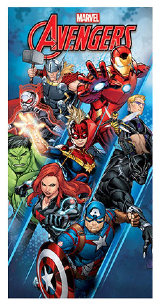 Lasterätik Avengers Heroes, 70x137 cm hind ja info | Rätikud, saunalinad | kaup24.ee