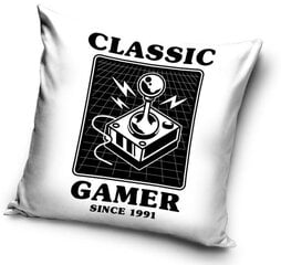 Наволочка Gamer  40x40 cm цена и информация | Оригинальные подушки, наволочки | kaup24.ee