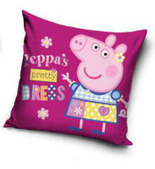 Наволочка Peppa Pig Pretty  40x40 cm цена и информация | Оригинальные подушки, наволочки | kaup24.ee