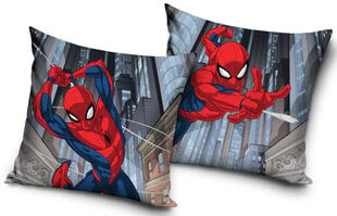 Padjakate Spiderman, 40x40 cm цена и информация | Оригинальные подушки, наволочки | kaup24.ee