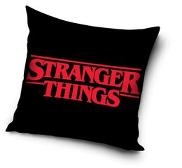 Наволочка Stranger Things  40*40 cm цена и информация | Оригинальные подушки, наволочки | kaup24.ee