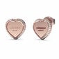 Kõrvarõngad naistele Guess Fine Heart JUBE01427JWRGT/U sGU2482 цена и информация | Kõrvarõngad | kaup24.ee