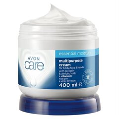 Niisutav universaalne kreem glütseriini, mandlipiima ja E-vitamiiniga Avon Care essential moisture, 400ml hind ja info | Kehakreemid, losjoonid | kaup24.ee