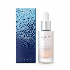 Jumestuskreem Kiko Milano Blue Me Energizing Effect Foundation, 04 Honey, 30 ml цена и информация | Пудры, базы под макияж | kaup24.ee