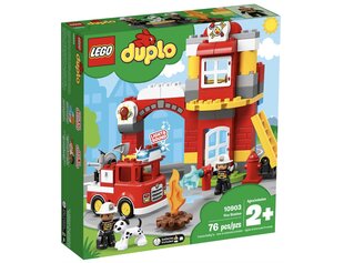 10903 LEGO® DUPLO Tuletõrjedepoo hind ja info | Klotsid ja konstruktorid | kaup24.ee