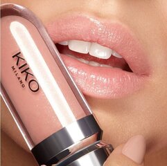 Huuleläige Kiko Milano 3D Hydra Lip Gloss 19 Cream Cashmere, 6.5ml hind ja info | Huulepulgad, -läiked, -palsamid, vaseliin | kaup24.ee