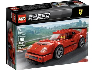 75890 LEGO® Speed ​​​​Champions Ferrari F40 Competizione цена и информация | Конструкторы и кубики | kaup24.ee