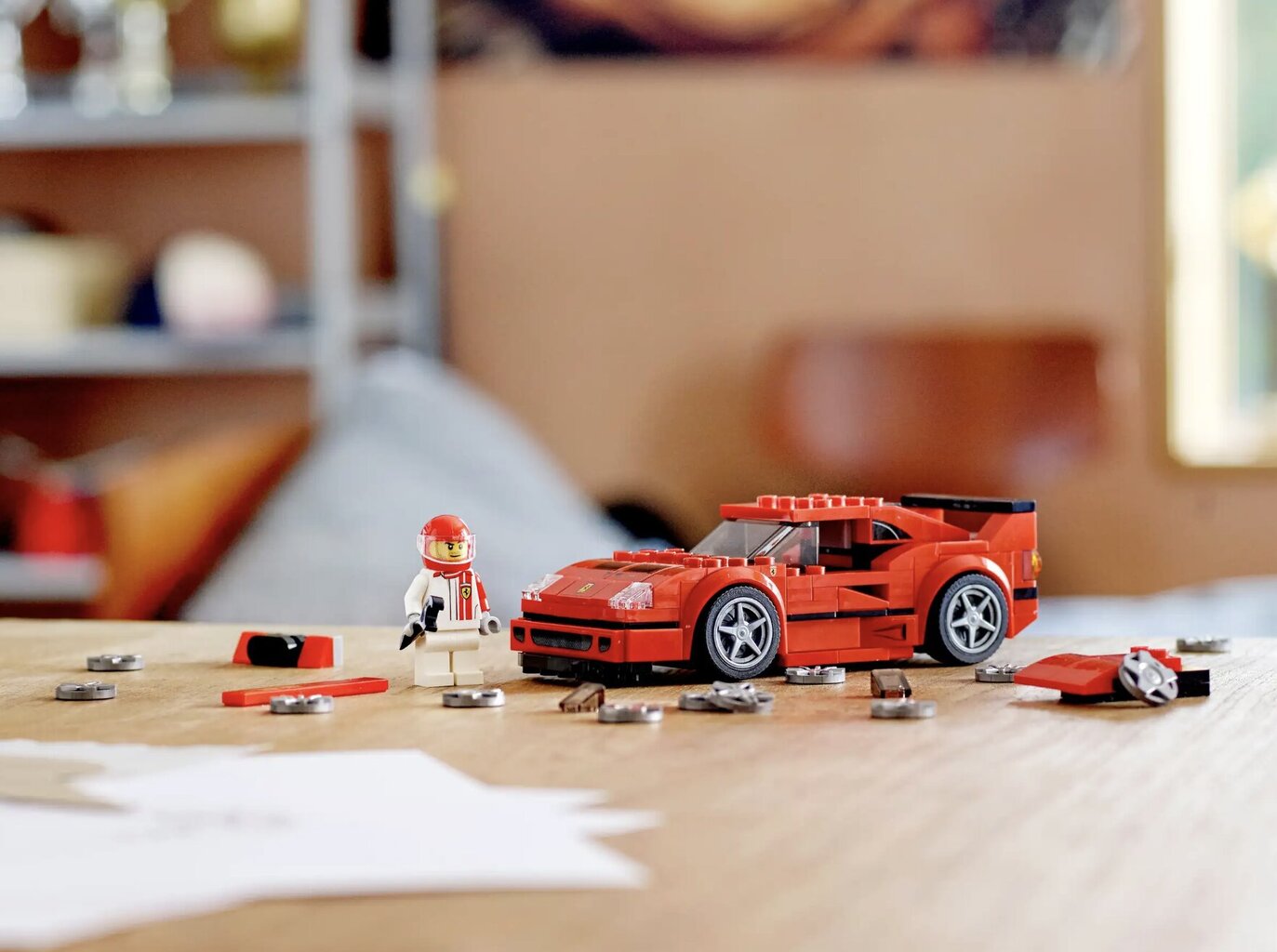 75890 LEGO® Speed ​​​​Champions Ferrari F40 Competizione hind ja info | Klotsid ja konstruktorid | kaup24.ee