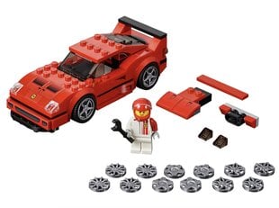 75890 LEGO® Speed ​​​​Champions Ferrari F40 Competizione цена и информация | Конструкторы и кубики | kaup24.ee