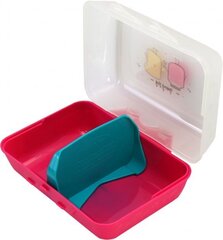 Коробка для обеда Best Friends, Optima, 165х115х70 мм, 850 мл, 2 отделения, розовый цена и информация | Посуда для хранения еды | kaup24.ee