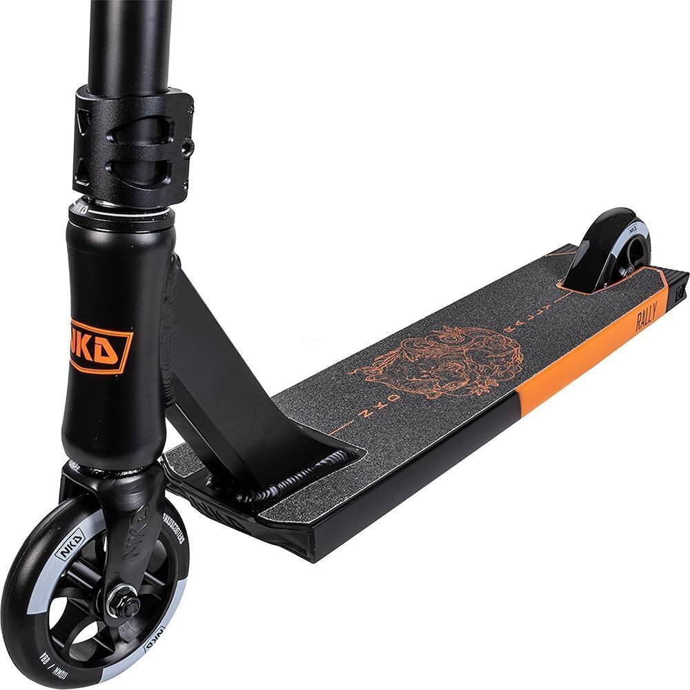 Trikitõukeratas NKD Rally V4 Black Orange Mix hind ja info | Tõukerattad | kaup24.ee