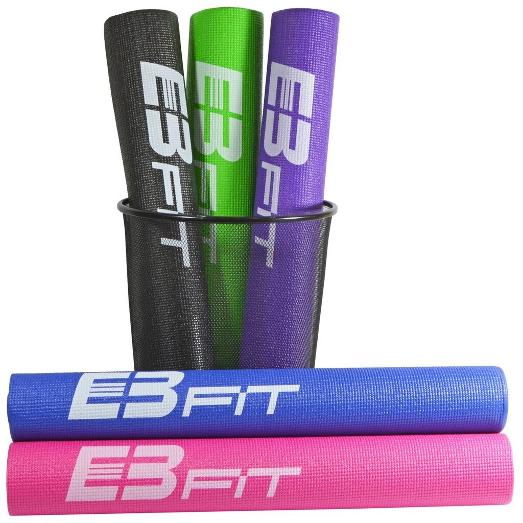 eb fit jooga harjutusmatt 170 x 60 x 0,3 cm, roosa hind ja info | Joogamatid | kaup24.ee