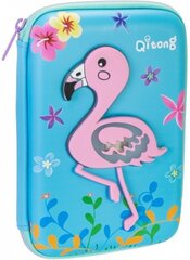 Pinal 3D Flamingo, Qitong, 205x145x45mm, sinine hind ja info | Pinalid | kaup24.ee