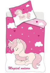 Laste voodipesukomplekt Unicorn Magical Kid 100×135 cm, 40×60 cm hind ja info | Beebide ja laste voodipesu | kaup24.ee