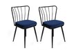 4-osaline toolide komplekt Asir, tumesinine hind ja info | Söögitoolid, baaritoolid | kaup24.ee