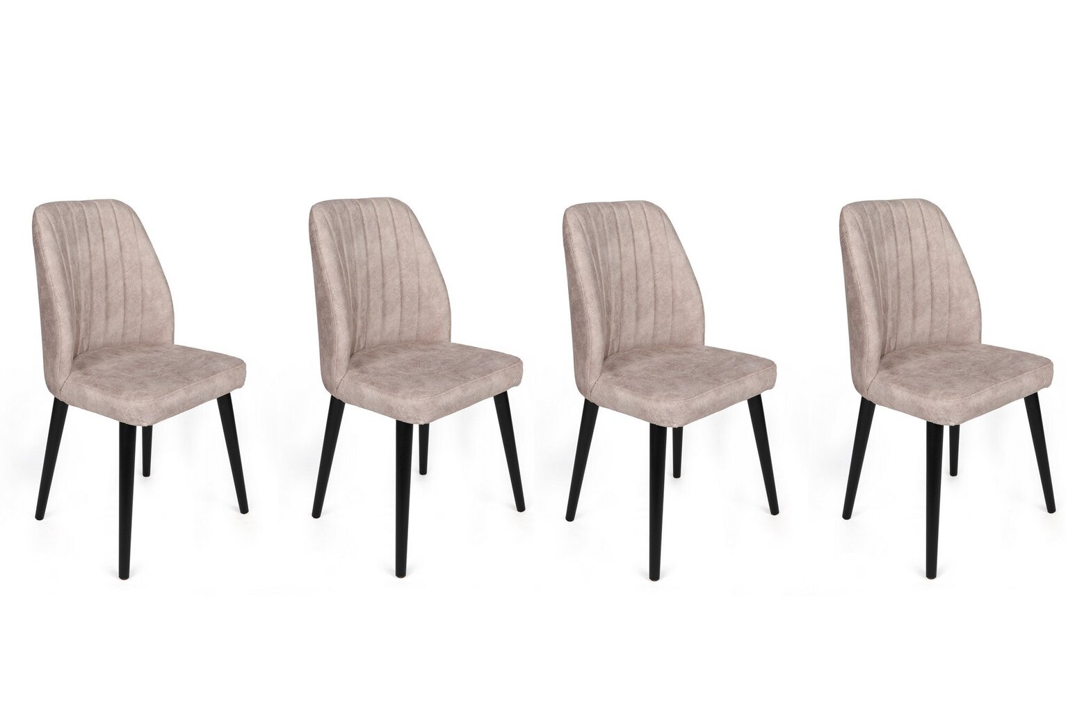 4-osaline toolide komplekt Asir, roosa цена и информация | Söögitoolid, baaritoolid | kaup24.ee