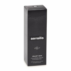 Jumestuskreem Sensilis Velvet Skin 01-Amande Serum, 30 ml цена и информация | Пудры, базы под макияж | kaup24.ee